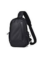 Сумка-слінг 33 х 20 х 10 см Weatro Чорна ssch-kit-0048, фото 3