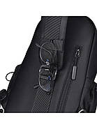 Сумка-слінг 33 х 20 х 10 см Weatro Чорна ssch-kit-0048, фото 8