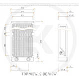 Радіатор охолодження Ekwb EK-CoolStream PE 240 (Classic) (3831109817360), фото 3