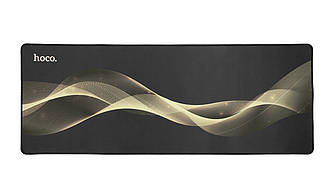 Геймерський килимок для мишки, ігрова поверхня Hoco GM22 80x30 cm - Black