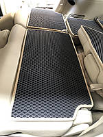 Коврик на верх задних сидений (EVA, черный) для Nissan Patrol Y62 2010-2024 гг