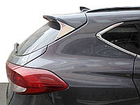 Накладка треугольник на крышку багажника (нерж) для Hyundai Tucson TL 2016-2021 гг