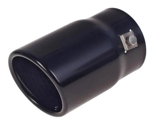 Насадка на глушник Vitol 127x70x76 мм Чорний Мат (НГ-0008-BKP), фото 1