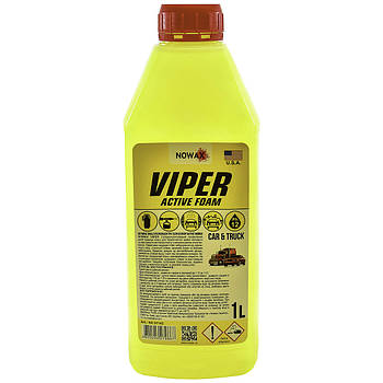 Піна активна для безконтактного миття Nowax Viper Active Foam суперконцентрат 1 л (NX01142)