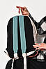 Жіночий рюкзак текстильний бежевого кольору 173421P, фото 3