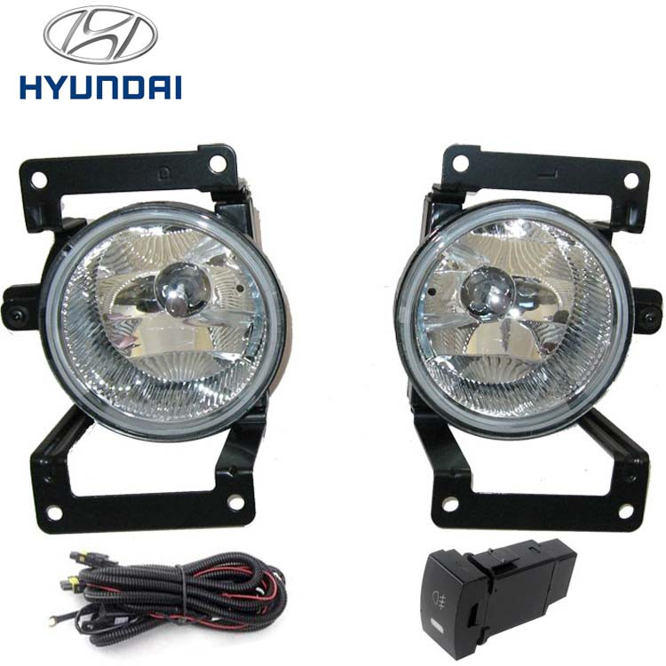 Протитуманні фари Hyundai Tucson 2004-2008 27W з проводкою Комплект (HY-298), фото 1