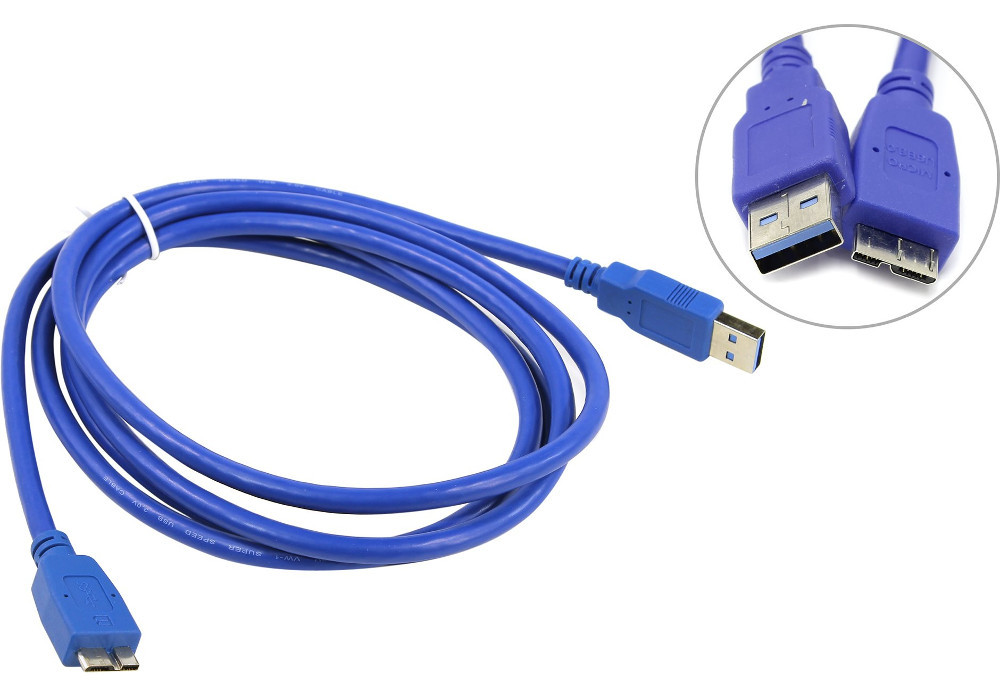 Кабель USB 3.0 - micro USB Note 3, 1,5 m