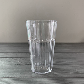 Склянка склоподібна прозора 420мл (128шт/ящ|8шт/уп) ГП053