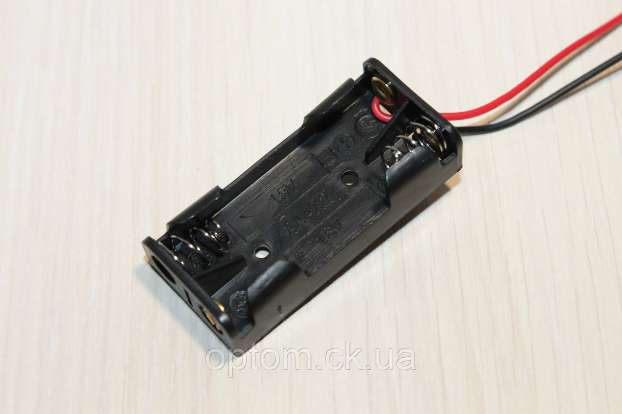 Бокс для батарейок AAA на 2 шт. (3V)