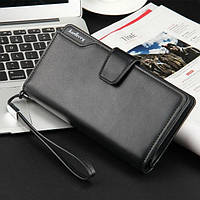 Мужской кошелек Baellerry Business S1063, портмоне клатч экокожа. ED-687 Цвет: черный