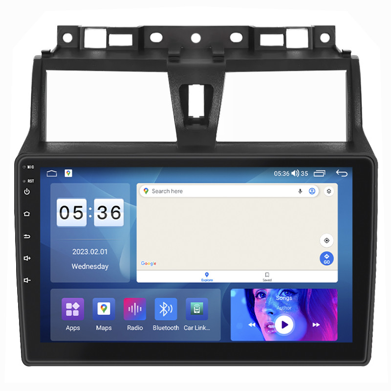 Штатна магнітола Lesko для Geely Emgrand EC7 2016-2018 екран 9" 2/32 Gb CarPlay 4G Wi-Fi GPS Prime 3 шт.