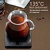 Ваги цифрові кавові з таймером 3 кг. точність виміру 0.1 г Чорний, фото 2