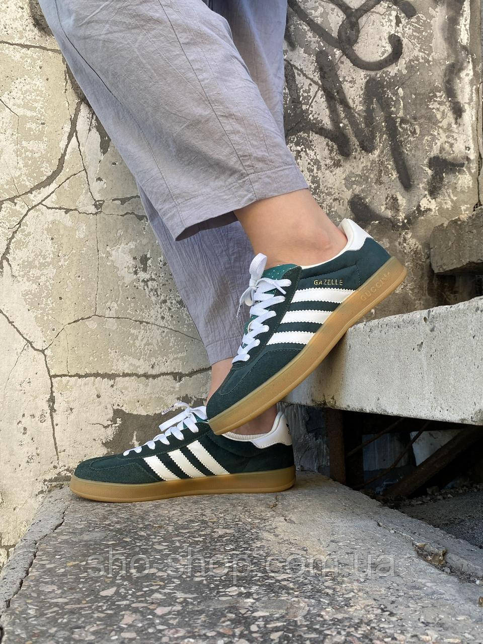 Adidas Gazelle x Gucci Green White ID 1929461282 2749 Prom.ua