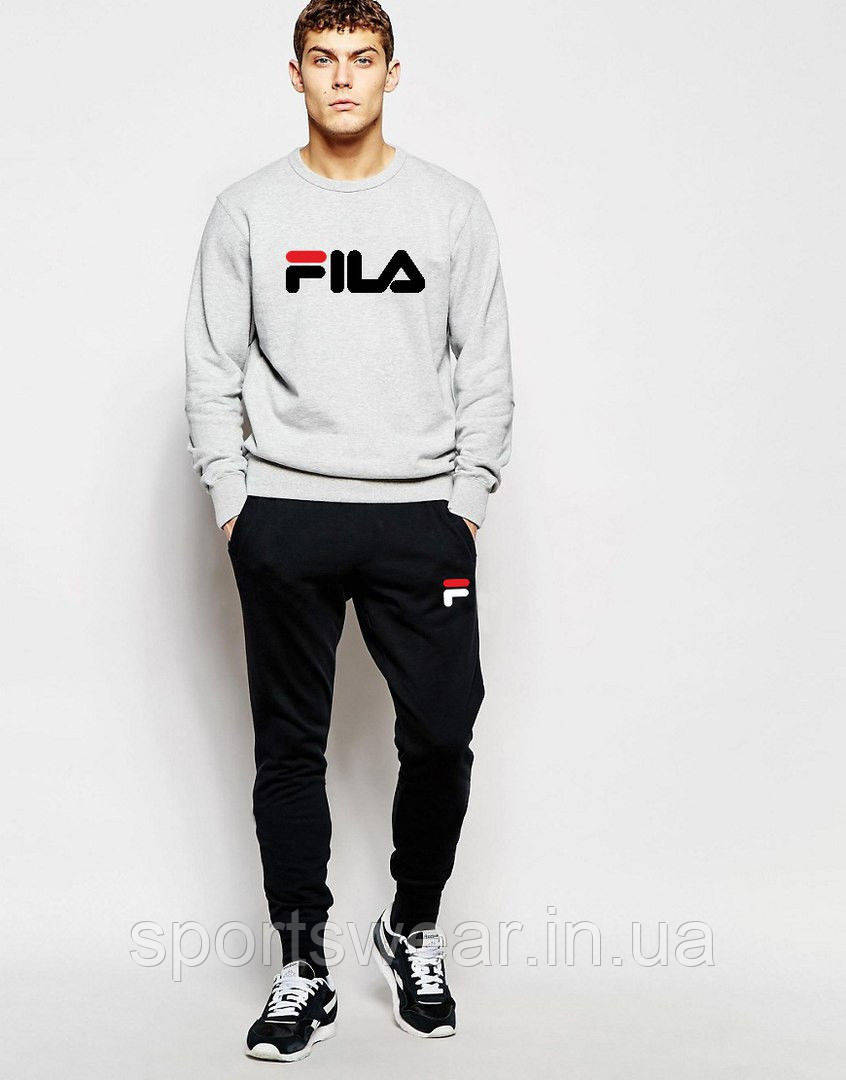 Спортивний костюм FILA ( сірий ) "" В стилі Fila ""