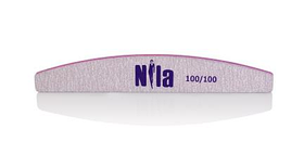 Пилочка для нігтів Nila Half 100/100