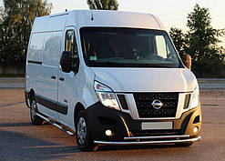 Передній захист ST016 (нерж.) для Nissan NV400 2010-2024 рр