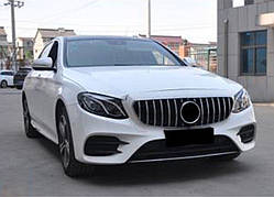 Передня решітка GT (2016-2019) для Mercedes E-сlass W213 2016 -2024 рр