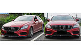 Передня решітка 2014-2018 (GT) для Mercedes CLS C218 рр, фото 7