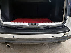 Накладка на задній бампер EuroCap (ABS) для Nissan Terrano 2014-2024 рр