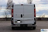 Задній захист AK003-Plus-2 (нерж) для Opel Vivaro 2001-2015 рр, фото 3