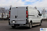 Задній захист AK003-Plus-2 (нерж) для Opel Vivaro 2001-2015 рр, фото 4