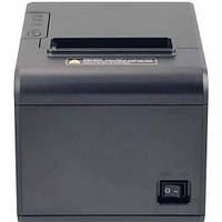Чековой принтер Xprinter термопечать 260 мм/с лента 80 мм авторезак Черный (XP-Q804S)