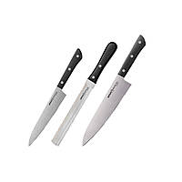 Набор из 3-х кухонных ножей Samura Harakiri (SHR-0230B) KT-22
