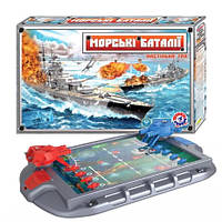 Гра настільна Technok Toys "Морські баталії", стратегічна гра, настільна гра для всієї родини (TN1110)