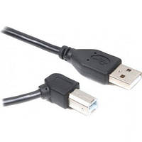 Кабель USB2.0 AM-BM 1.8м Cablexpert, кутовий (CCP-USB2-AMBM90-6) (код 94421)