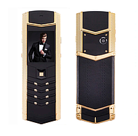 Телефон мобильный H-Mobile V1 (Hope V1) black-gold. Vertu design