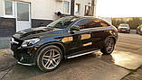 Бокові пороги (OEM) для Mercedes GLE coupe C292 2015-2019рр, фото 3
