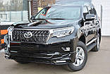 Решітка 2017-2024 (TRD) Тільки решітка (без хром війок) для Toyota Land Cruiser Prado 150, фото 2