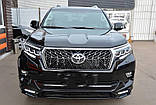 Решітка 2017-2024 (TRD) Тільки решітка (без хром війок) для Toyota Land Cruiser Prado 150, фото 4
