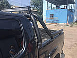 Дуга на кузов (чорна) 76мм для Toyota Hilux 2006-2015 рр, фото 5