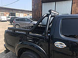Дуга на кузов (чорна) 76мм для Toyota Hilux 2006-2015 рр, фото 6