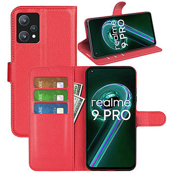 Чохол-книжка Litchie Wallet для Realme 9 Pro Red