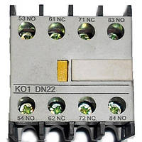 Приставка ПКИ-22 додаткові контакти 2з+2р IEK KPK10-22