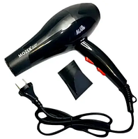 Фен для волос Mozer MZ-5920 профессиональный для сушки и укладки волос,3 режима,5000 Вт,Черный,RTY