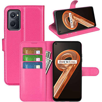 Чохол-книжка Litchie Wallet для Realme 9i Rose