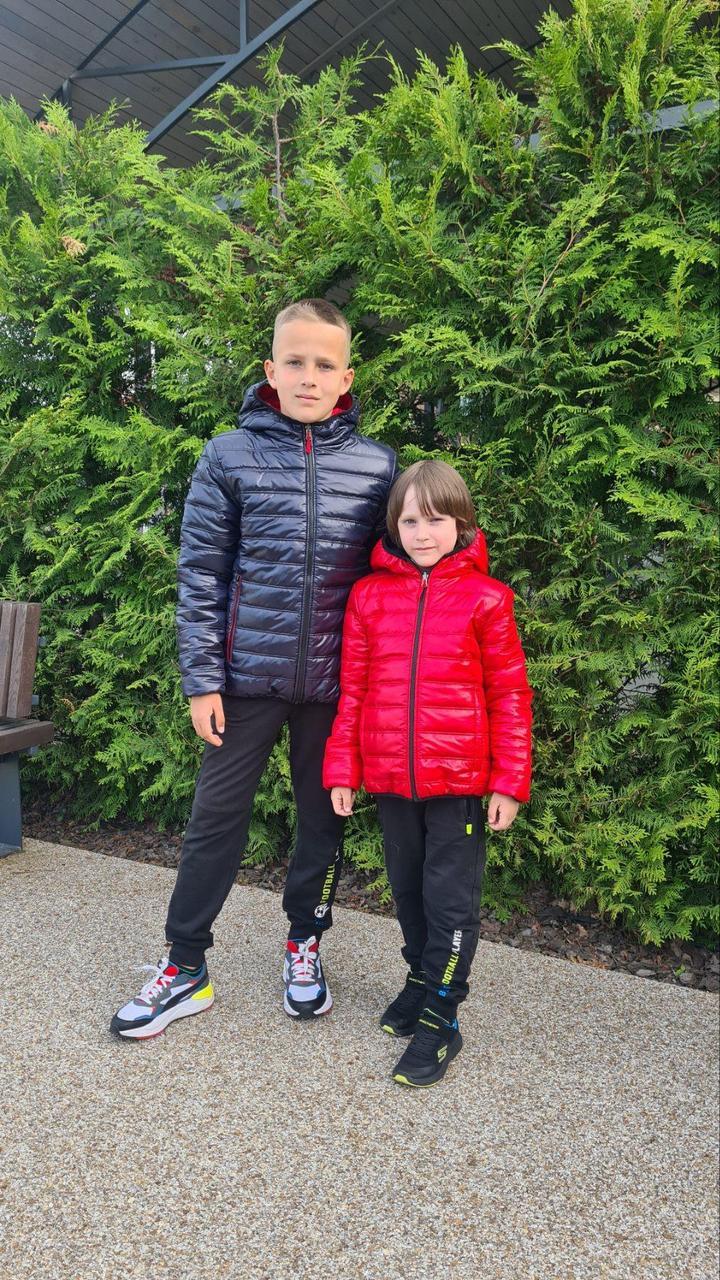 Куртка хлопчик двостороння р.30-46 2023, фото 1