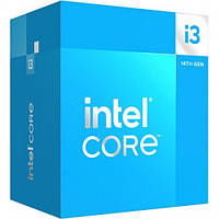 Процессор для компьютеров Intel Core i3 3.5-4.7ГГц/12Мб BOX LGA1700 (BX8071514100F)