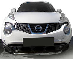 Передній захист ST008-1 (нерж) для Nissan Juke 2010-2019 рр