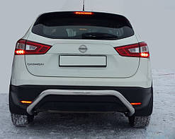 Задня дуга AK007-1 (нерж) для Nissan Qashqai 2014-2021рр