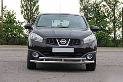 Передній подвійний вус ST016 (нерж) 70/42 мм для Nissan Qashqai 2010-2014рр