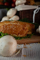 Слойка з куркою та грибами