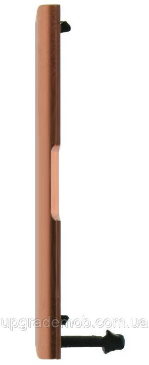 Бічна заглушка Sony F3111 Xperia XA/F3112/F3113/F3115/F3116 Sim-карти + Micro SD рожева Rose Gold, фото 1
