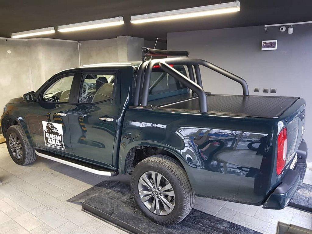 Бокові пороги Fullmond (2 шт., алюміній) для Mercedes X class, фото 1
