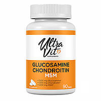Ultravit Glucosamine Chondroitin MSM - 90 tabs