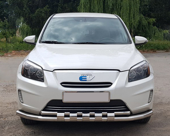 Передній захист ST015 (нерж.) для Toyota Rav 4 2006-2013 років, фото 1
