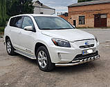 Передній захист ST015 (нерж.) для Toyota Rav 4 2006-2013 років, фото 4
